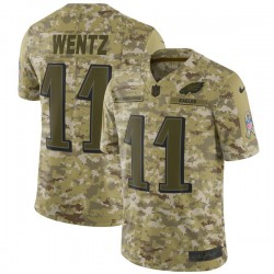 NFL Philadelphia Eagles WENTZ 11 Nike Salute to Service Jersey