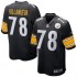 NFL Pittsburgh Steelers Alejandro Villanueva 78 Nike Black Jersey