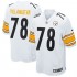 NFL Pittsburgh Steelers Alejandro Villanueva 78 Nike White Jersey
