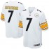 NFL Pittsburgh Steelers Ben Roethlisberger 7 Nike White Jersey