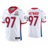 NFL Pittsburgh Steelers Cameron Heyward 97 Nike White 2022 AFC Pro Bowl Jersey