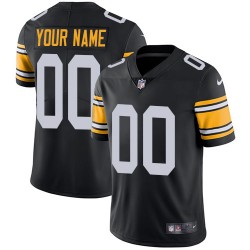 NFL Pittsburgh Steelers Custom Black Jersey