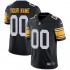 NFL Pittsburgh Steelers Custom Black Jersey