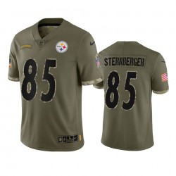 NFL Pittsburgh Steelers Jace Sternberger 85 Nike 2022 Salute to Service Jersey