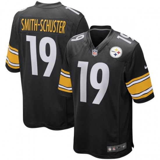 NFL Pittsburgh Steelers JuJu Smith-Schuster 19 Nike Black Jersey
