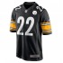 NFL Pittsburgh Steelers Najee Harris 22 Nike Black 2021 Draft Jersey