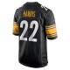 NFL Pittsburgh Steelers Najee Harris 22 Nike Black 2021 Draft Jersey