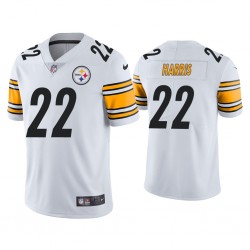 NFL Pittsburgh Steelers Najee Harris 22 Nike White 2021 Draft Jersey