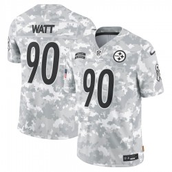 NFL Pittsburgh Steelers T.J. Watt Nike 2024 Salute to Service Jersey