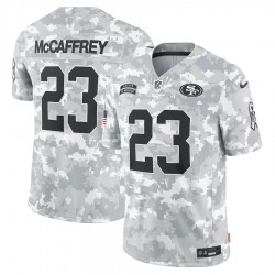 NFL San Francisco 49ers Christian McCaffrey Nike 2024 Salute to Service Jersey