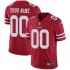 NFL San Francisco 49ers Custom Red Jersey