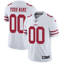 NFL San Francisco 49ers Custom White Jersey