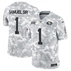 NFL San Francisco 49ers Deebo Samuel Sr Nike 2024 Salute to Service Jersey