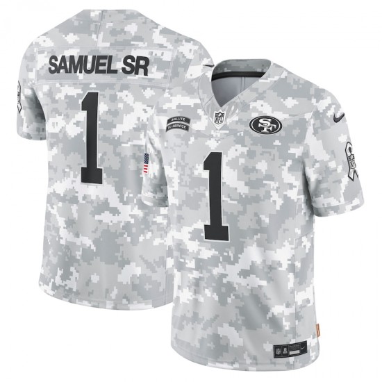NFL San Francisco 49ers Deebo Samuel Sr Nike 2024 Salute to Service Jersey
