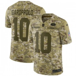 NFL San Francisco 49ers GAROPPOLO 10 Nike Salute to Service Jersey