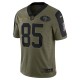 NFL San Francisco 49ers George Kittle 85 Nike 2021 Salute to Service Jersey