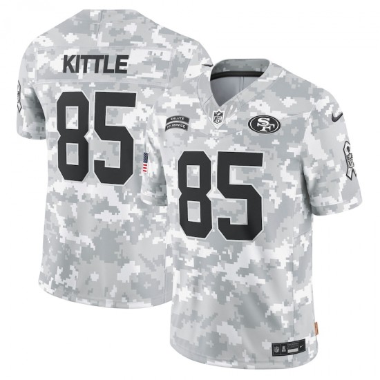NFL San Francisco 49ers George Kittle Nike 2024 Salute to Service Jersey