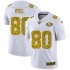 NFL San Francisco 49ers Jerry Rice 80 Nike Flocked Leopard Print White Jersey