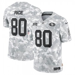 NFL San Francisco 49ers Jerry Rice Nike 2024 Salute to Service Jersey