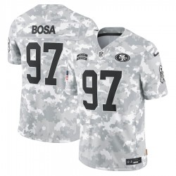 NFL San Francisco 49ers Nick Bosa Nike 2024 Salute to Service Jersey