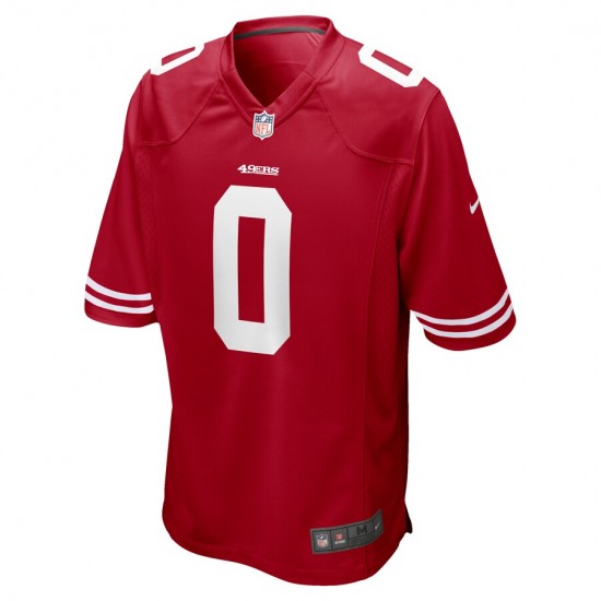 NFL San Francisco 49ers Trey Sermon Nike Red 2021 Draft Jersey