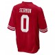 NFL San Francisco 49ers Trey Sermon Nike Red 2021 Draft Jersey