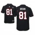 NFL Tampa Bay Buccaneers Antonio Brown 81 Nike Black 2021 Super Bowl LV Jersey