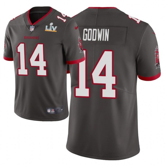 NFL Tampa Bay Buccaneers Chris Godwin 14 Nike Brown 2021 Super Bowl LV Jersey