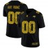 NFL Tampa Bay Buccaneers Custom Nike Flocked Leopard Print Black Jersey