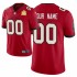 NFL Tampa Bay Buccaneers Custom Nike Red 2021 Super Bowl LV Champions Jersey