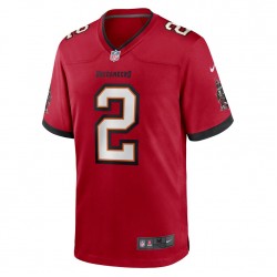 NFL Tampa Bay Buccaneers Kyle Trask 2 Nike Red 2021 Draft Jersey