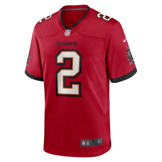 NFL Tampa Bay Buccaneers Kyle Trask 2 Nike Red 2021 Draft Jersey