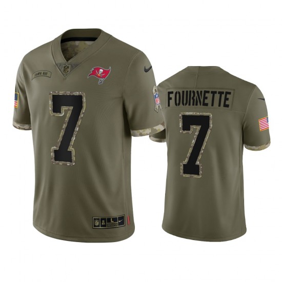 NFL Tampa Bay Buccaneers Leonard Fournette 7 Nike 2022 Salute to Service Jersey