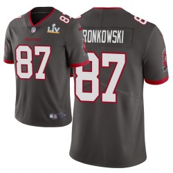 NFL Tampa Bay Buccaneers Rob Gronkowski 87 Nike Brown 2021 Super Bowl LV Jersey