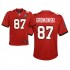 NFL Tampa Bay Buccaneers Rob Gronkowski 87 Nike Red 2021 Super Bowl LV Jersey