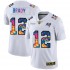 NFL Tampa Bay Buccaneers Tom Brady 12 Nike 2020 Multicolor White Jersey