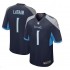 NFL Tennessee Titans JC Latham Nike Navy 2024 Draft Jersey