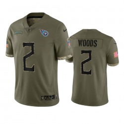 NFL Tennessee Titans Robert Woods 2 Nike 2022 Salute to Service Jersey