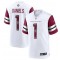 NFL Washington Commanders Jayden Daniels Nike White 2024 Draft Jersey