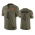 NFL Washington Commanders Taylor Heinicke 4 Nike 2022 Salute to Service Jersey