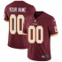 NFL Washington Redskins Custom Red Jersey