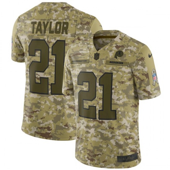 NFL Washington Redskins TAYLOR 21 Nike Salute to Service Jersey