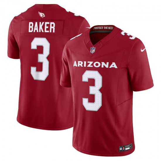 Arizona Cardinals Budda Baker Nike 2023 Cardinal Vapor F.U.S.E. Limited Jersey