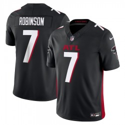 Atlanta Falcons Bijan Robinson Nike 2023 Black Vapor F.U.S.E. Limited Jersey