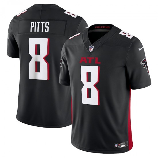 Atlanta Falcons Kyle Pitts Nike 2023 Black Vapor F.U.S.E. Limited Jersey