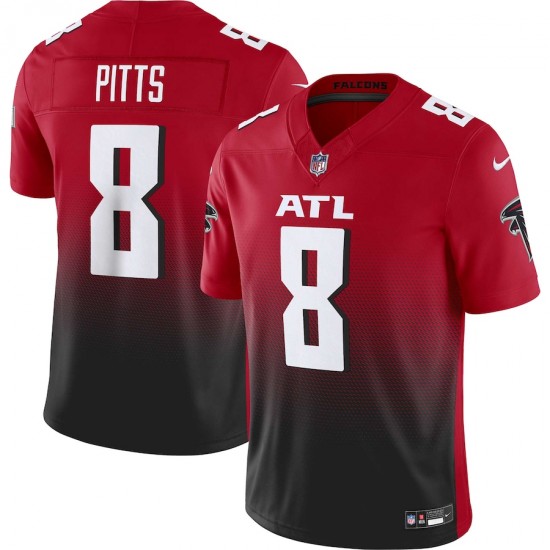 Atlanta Falcons Kyle Pitts Nike 2023 Red Vapor F.U.S.E. Limited Jersey