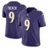 Baltimore Ravens Justin Tucker Nike 2023 Purple Vapor F.U.S.E. Limited Jersey