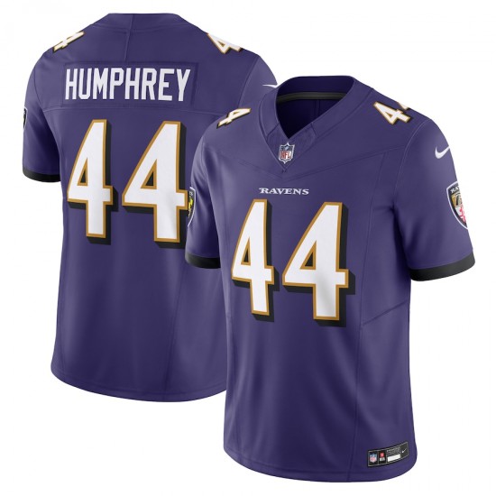 Baltimore Ravens Marlon Humphrey Nike 2023 Purple Vapor F.U.S.E. Limited Jersey
