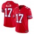 Buffalo Bills Josh Allen Nike 2023 Red Vapor F.U.S.E. Limited Jersey