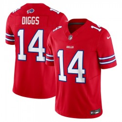 Buffalo Bills Stefon Diggs Nike 2023 Red Vapor F.U.S.E. Limited Jersey